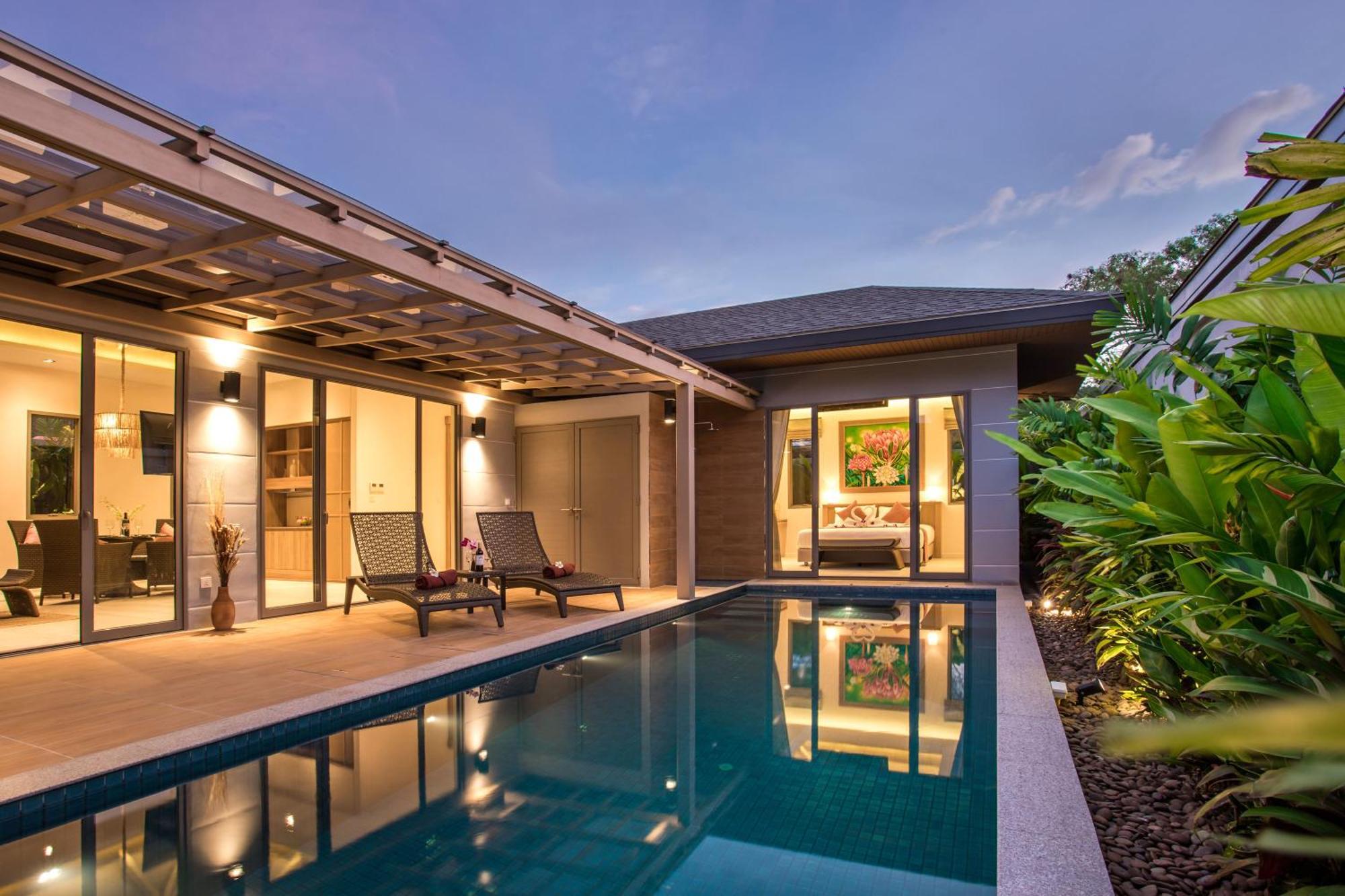 Dalaa 1 Villa Pantai Kamala Bagian luar foto